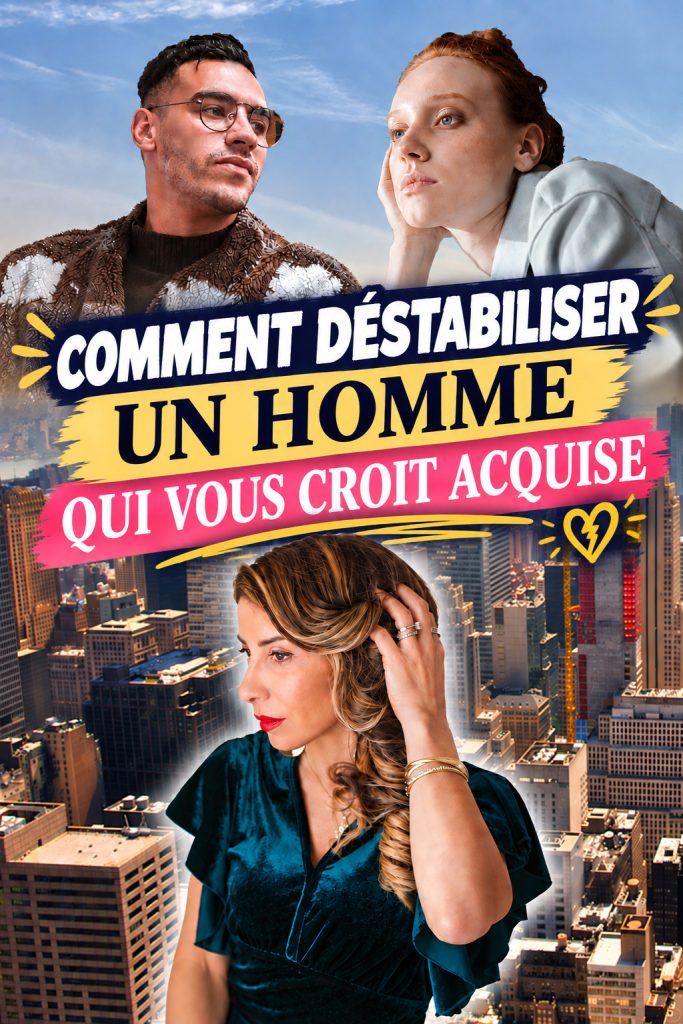 Déstabiliser un homme qui nous croit vraiment trop acquise