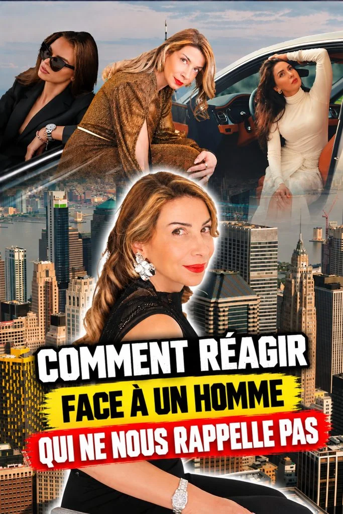 Infographie Comment réagir face à un homme qui ne nous rappelle pas 