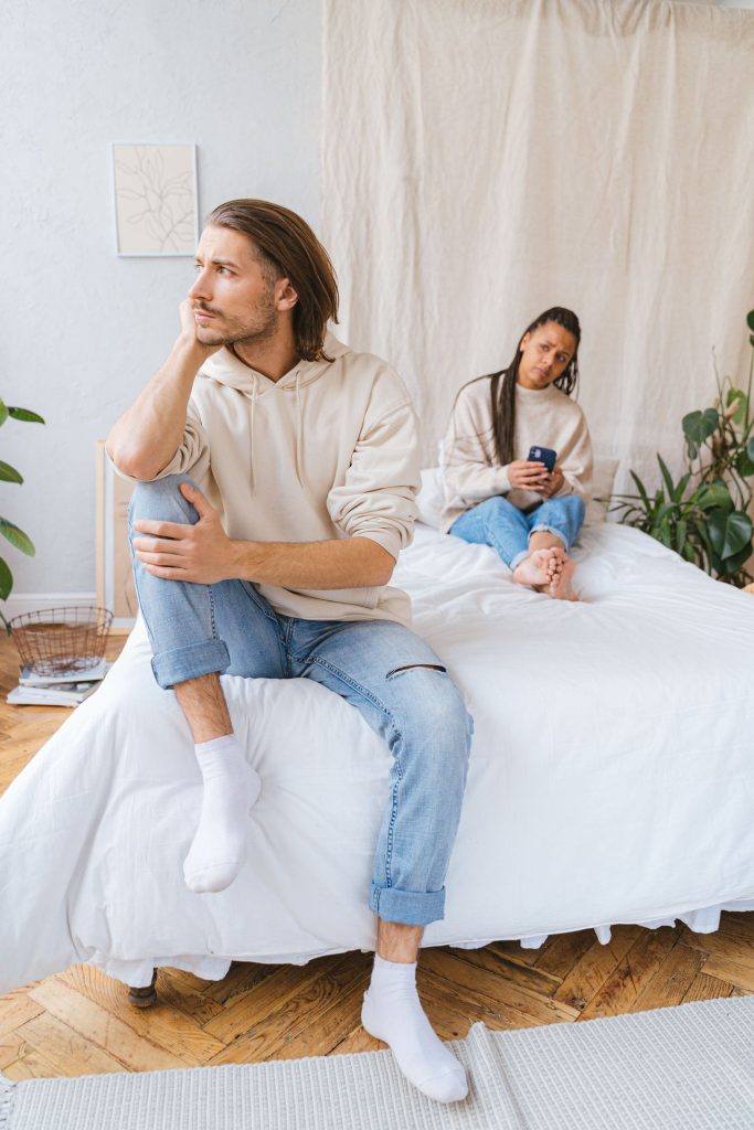 signes d’un manque d’amour chez un homme