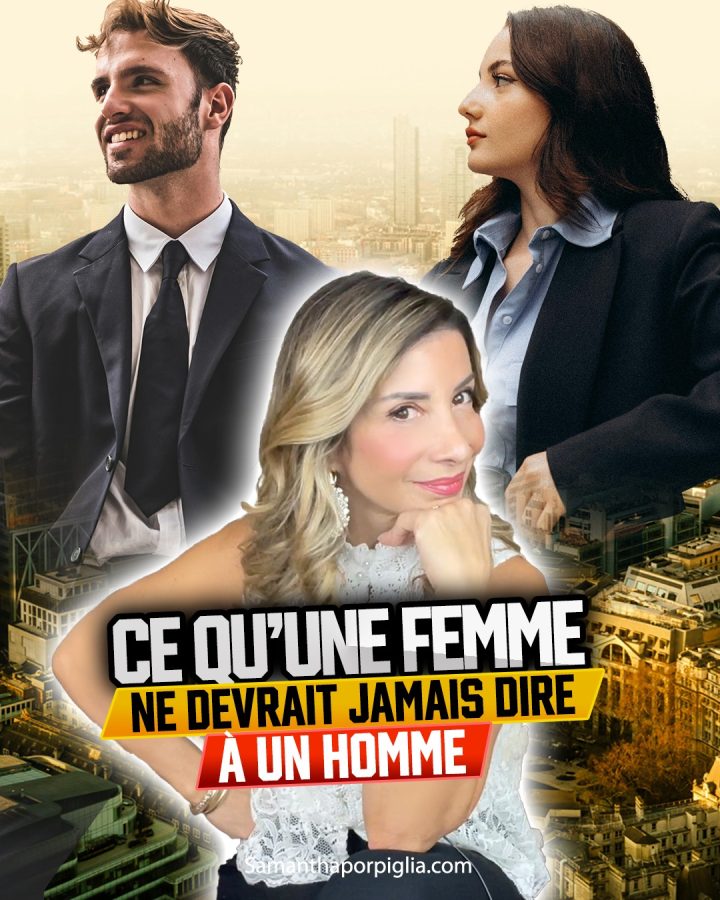 Ce qu'une femme ne devrait jamais dire à un homme